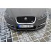 Накладка сплиттер на передний бампер на Jaguar XF I Sportback S-Pack